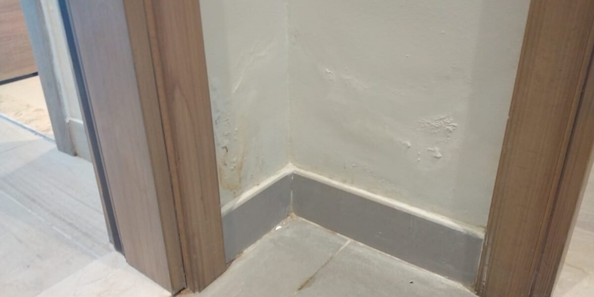 Apartment Wall Moisture Treatment