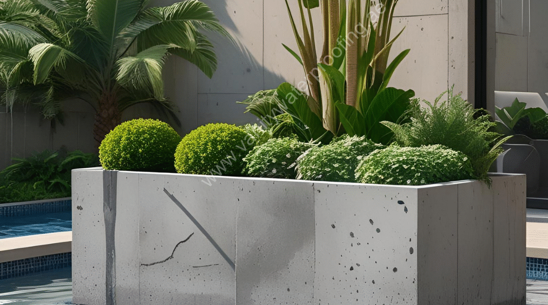 Planter box waterproofing